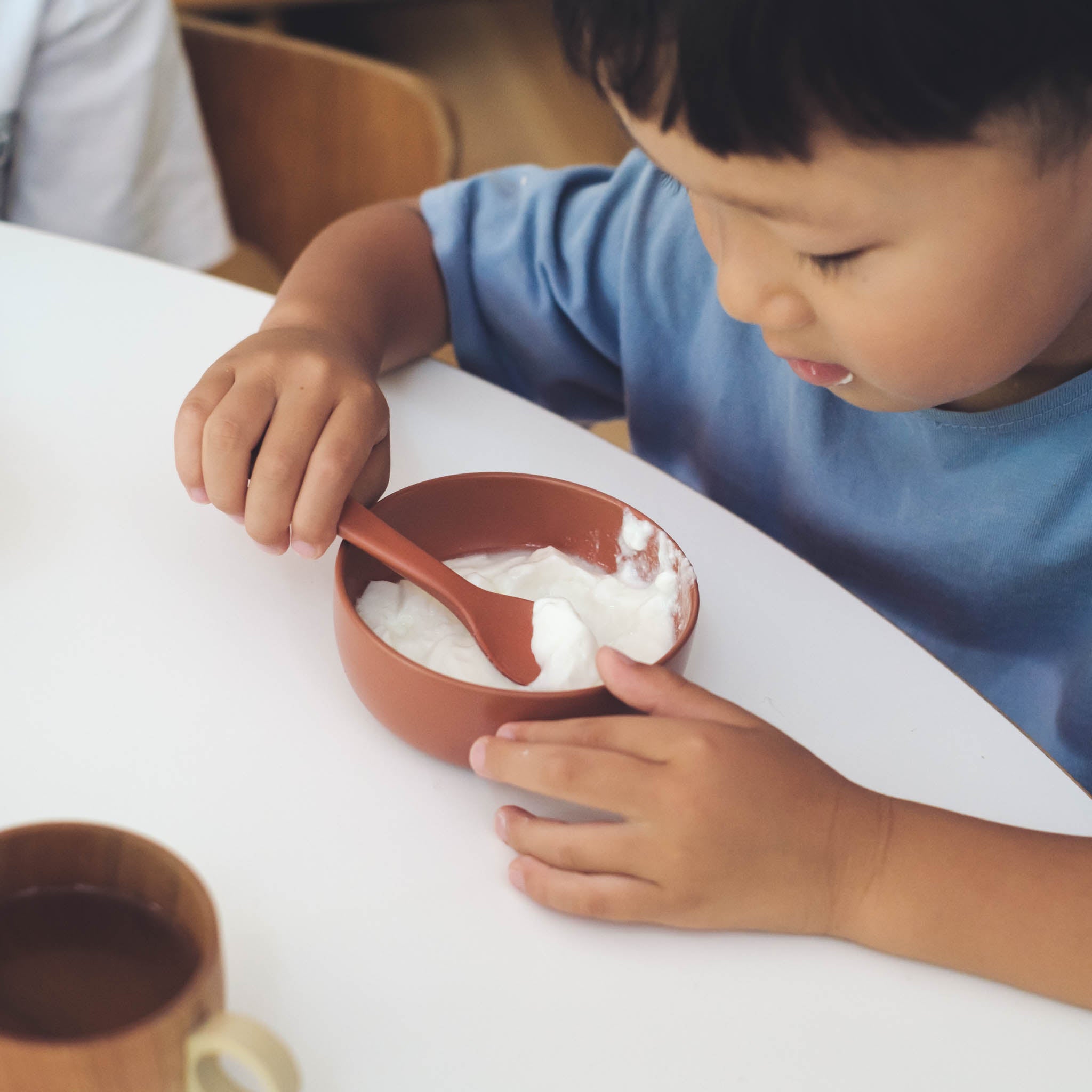 山中漆器 離乳食食器 | ギフト4点セット | ナチュラル | KIKKI