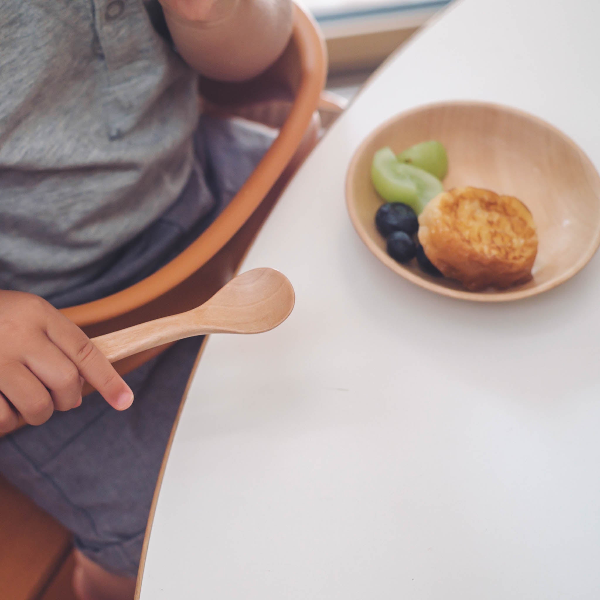 山中漆器 離乳食食器 | ギフト4点セット | ナチュラル | KIKKI