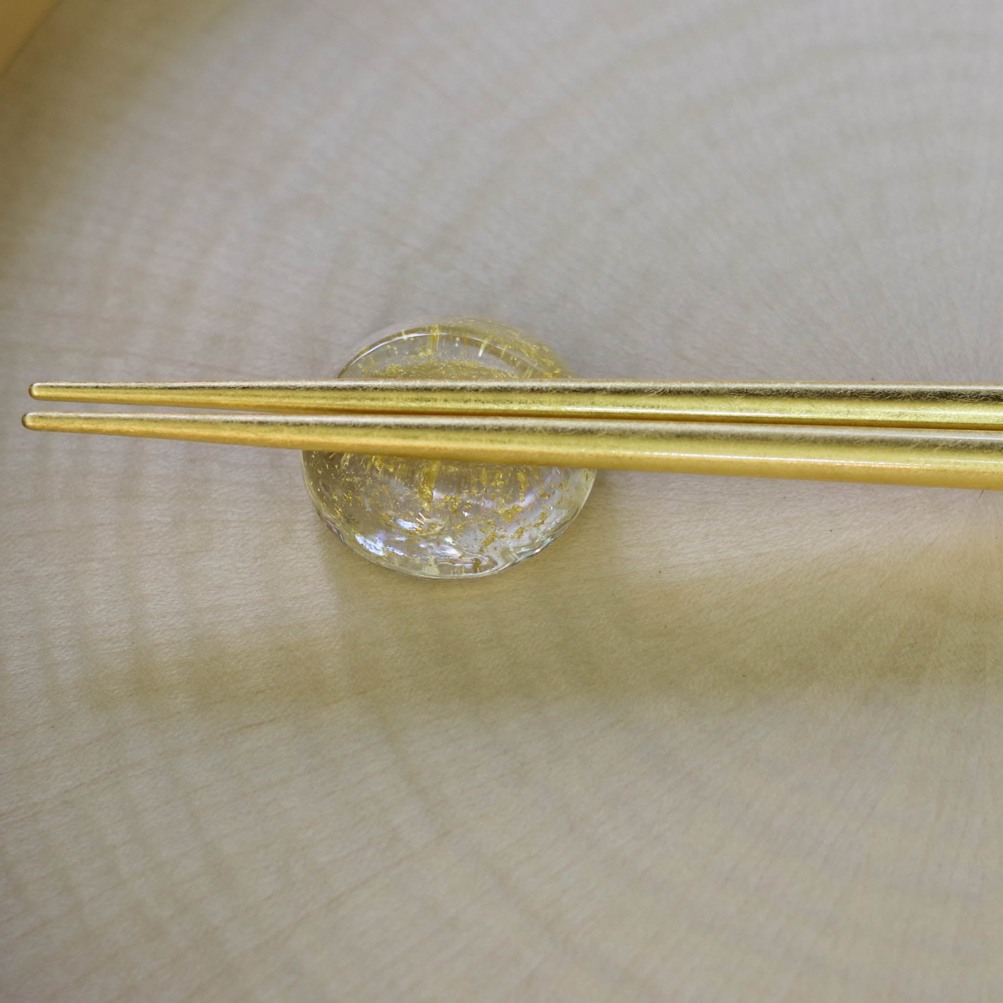 金沢箔 | 箸と箸置セット | 金＆丸金 | 箔座