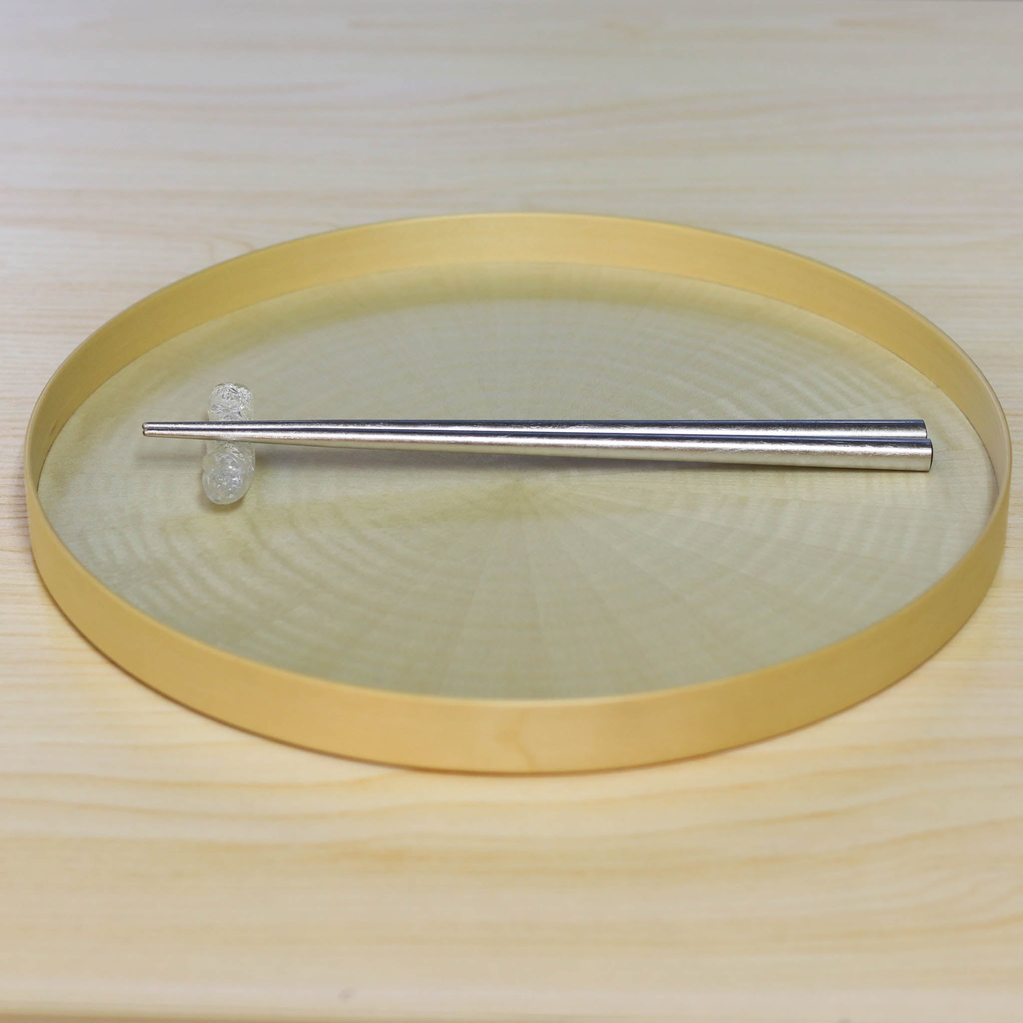金沢箔 | ガラス箸置 5個セット | ねじり | 箔座