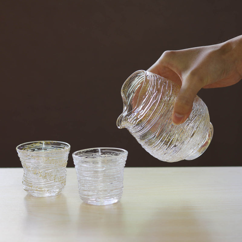 金沢箔 酒器 | 氷結酒器揃え | 箔座 - 日本工芸堂（想いをつなぐ