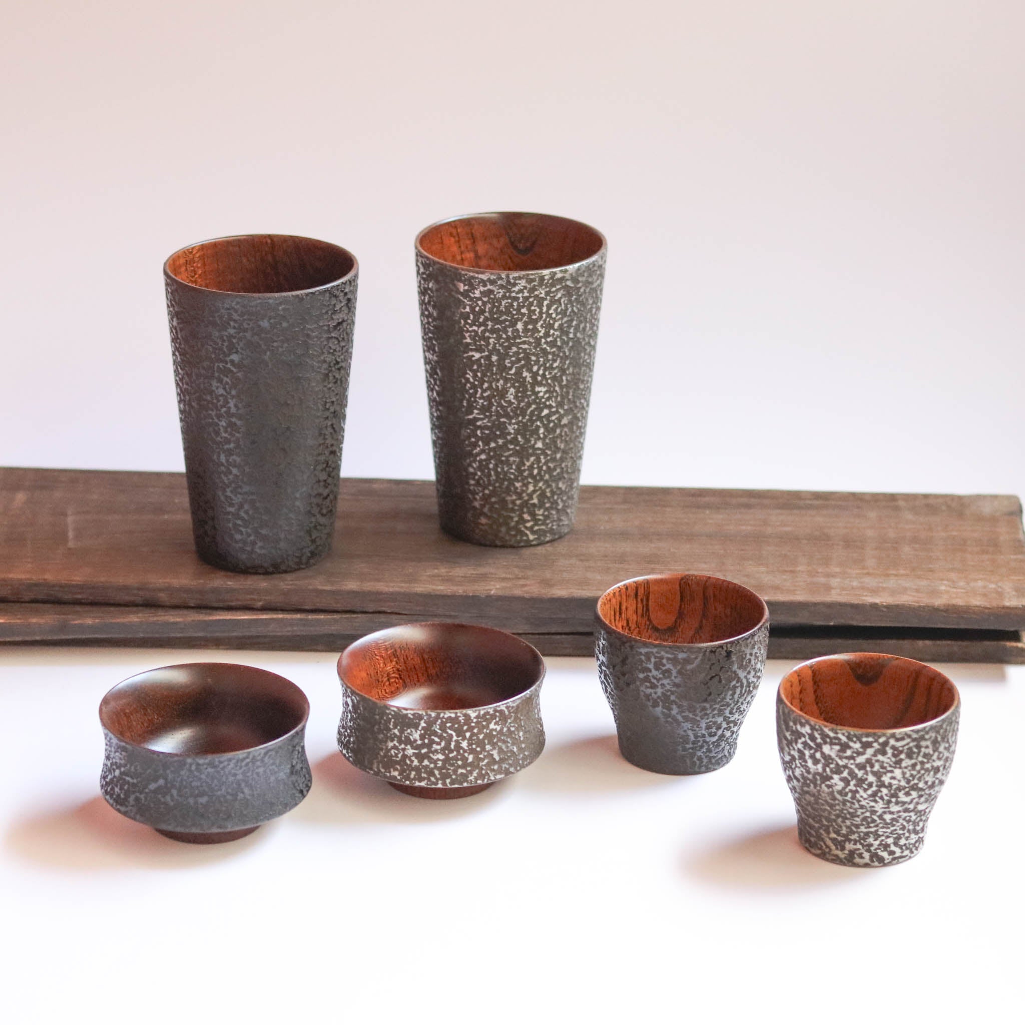 香川漆器 ぐい呑み | 柔 | Nishiki 象谷塗り | さぬきうるしSinra