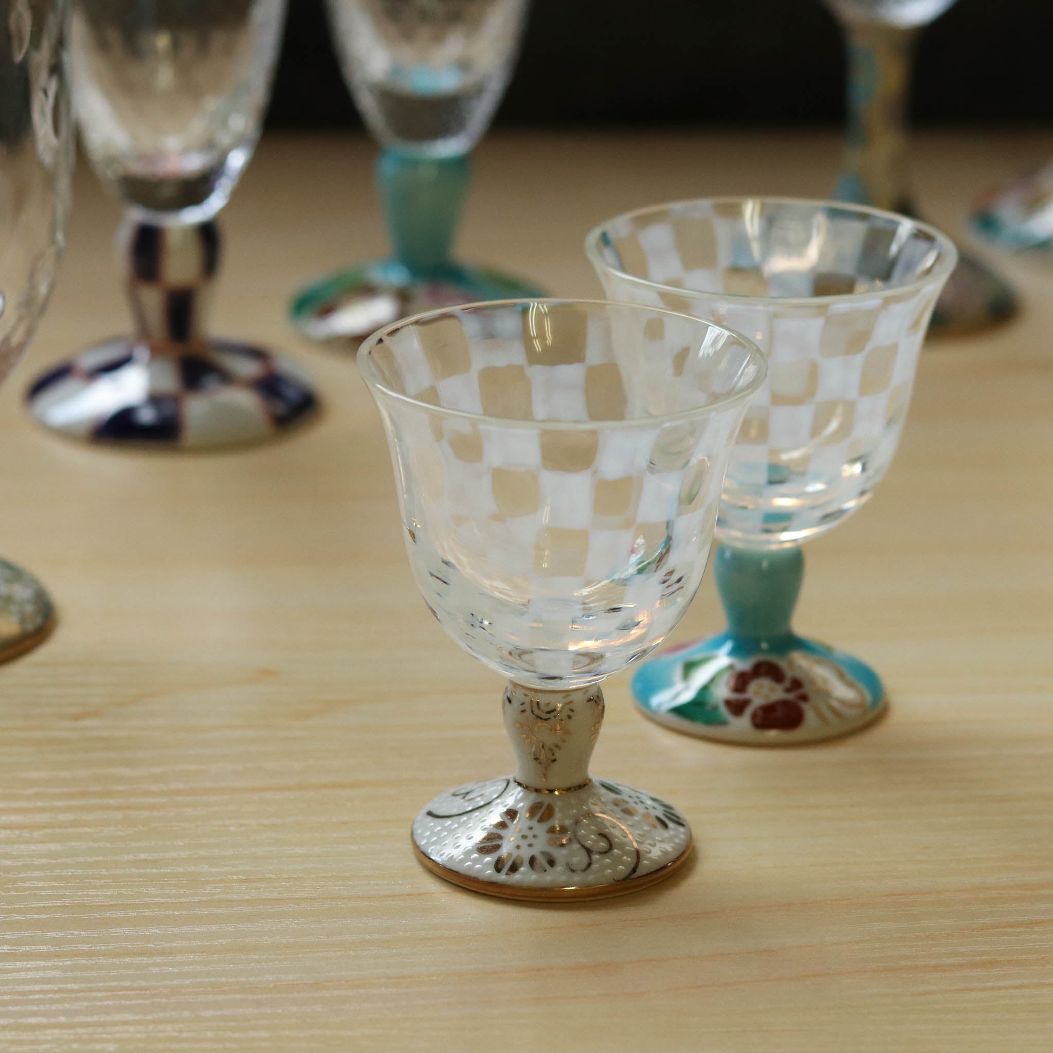 九谷和グラス | 冷酒オパール | オパール | 選べるペア3種 | 清峰堂