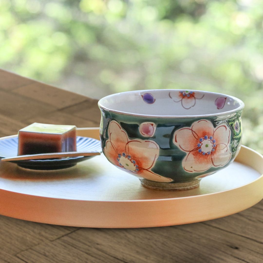 九谷焼 酒器 | 抹茶碗 | 釉彩花うらら | 虚空蔵窯