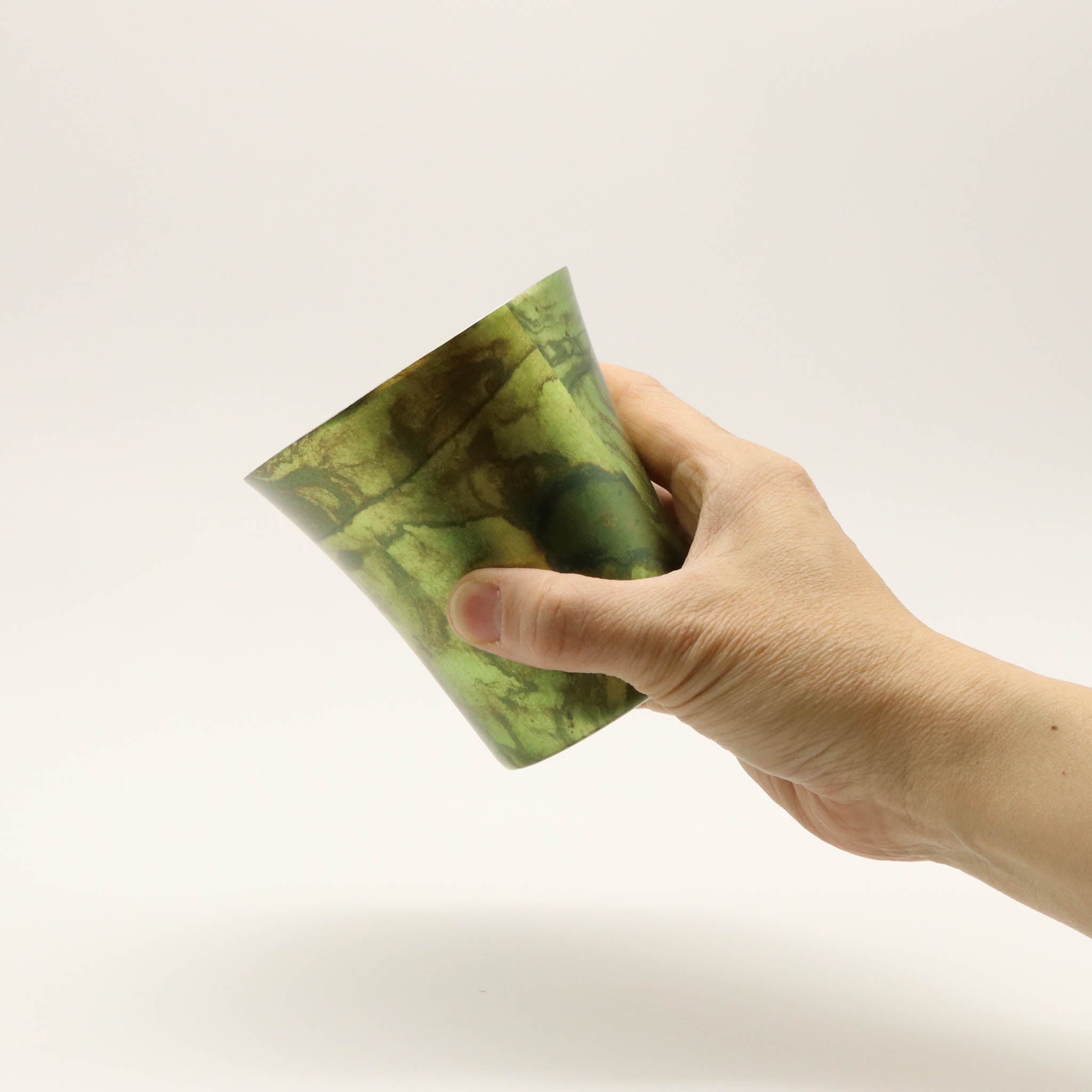 二重タンブラー | 漆磨 SHI-MOA | 260ml 萌葱 moegi | アルチザン