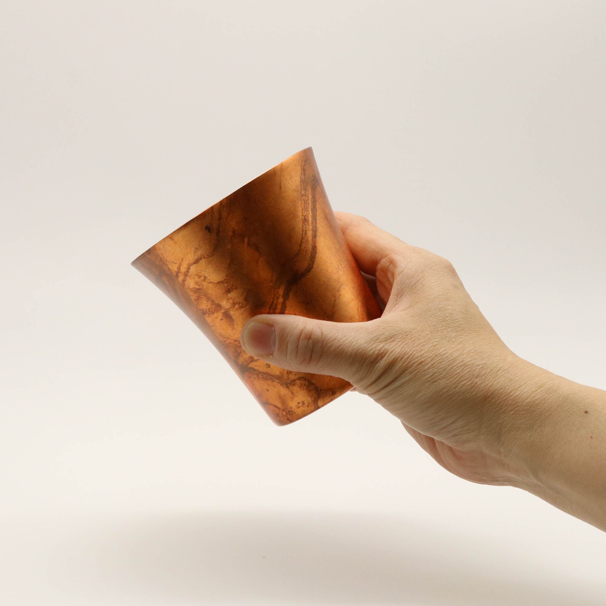 二重タンブラー | 漆磨 SHI-MOA | 260ml 赤金 akagane | アルチザン