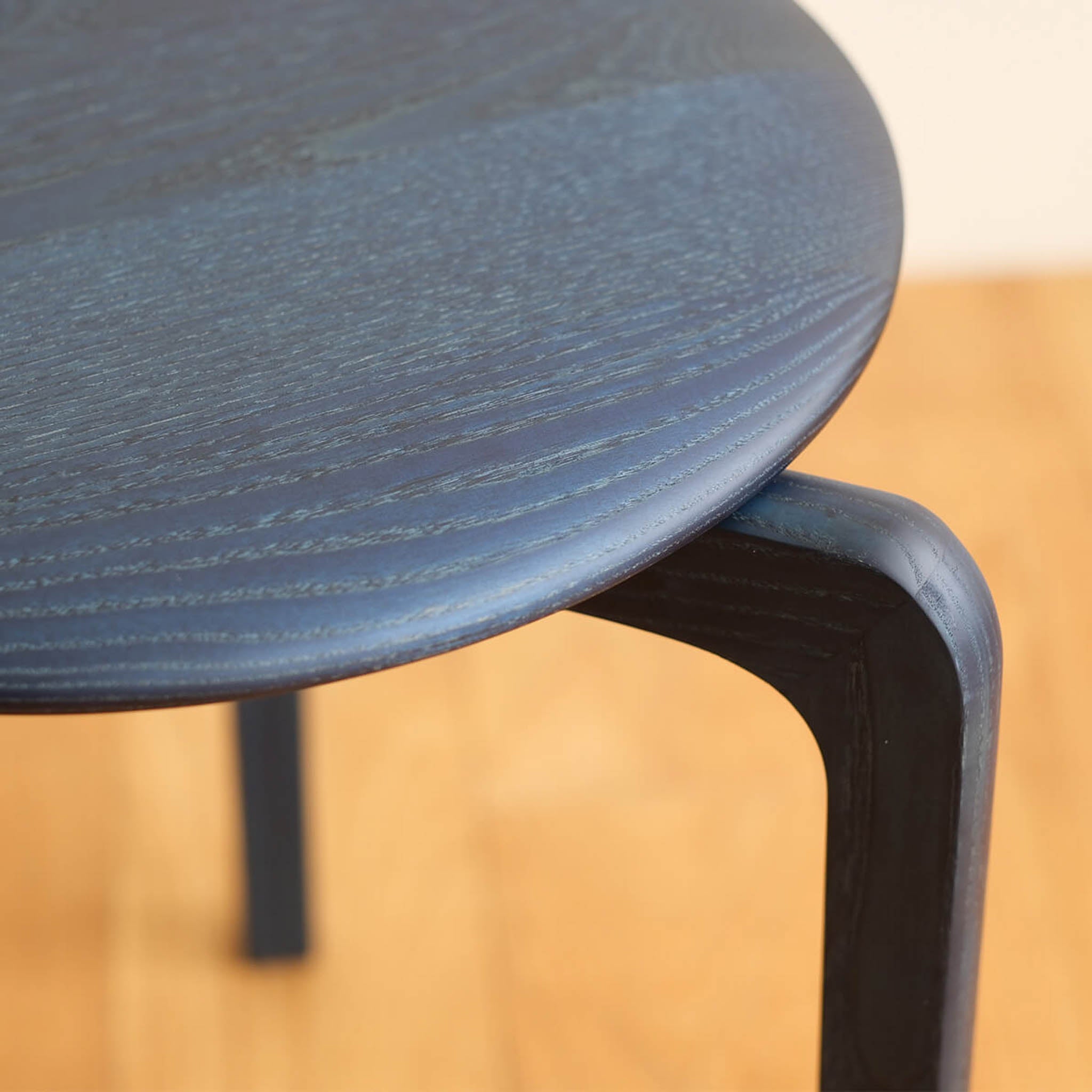 木工家具 スツール | LISCIO Stool | 藍染 | DENTO