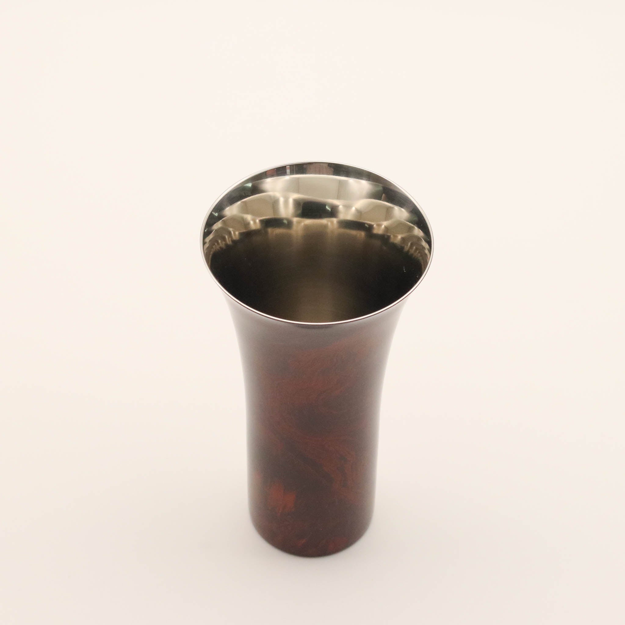 山中塗 カップ | 漆磨 | 白檀 シングル L | 赤 | ウチキ