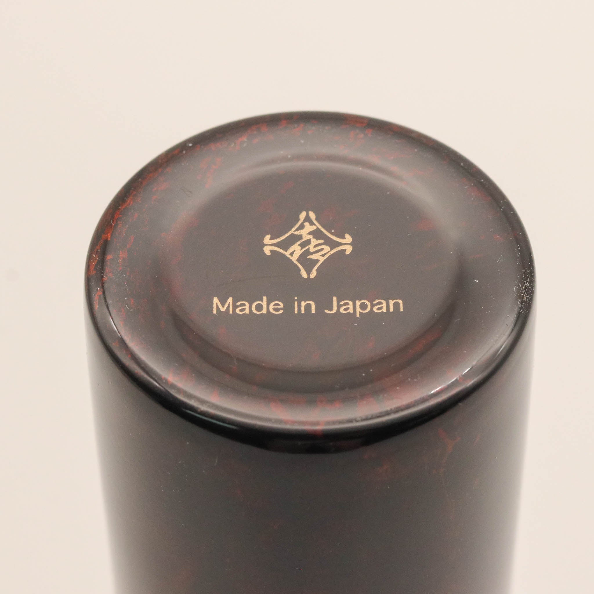 山中塗 カップ | 漆磨 | 白檀 シングル L | 黒 | ウチキ