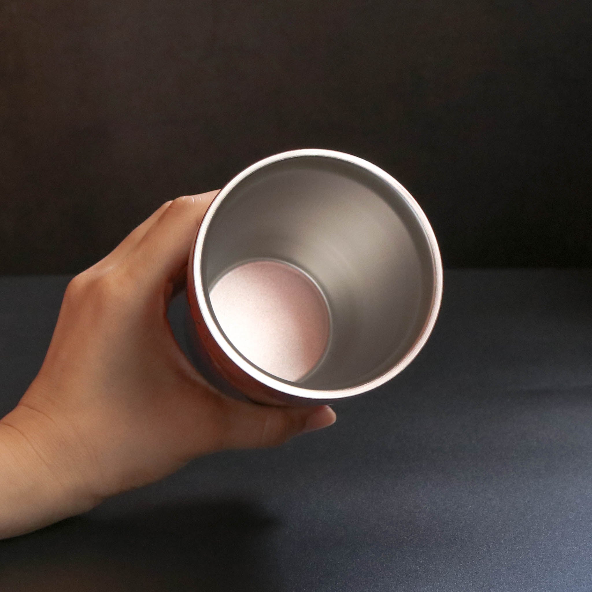 津軽塗 | 二重構造 ステンレスカップ | 唐塗 茜 | 小林漆器