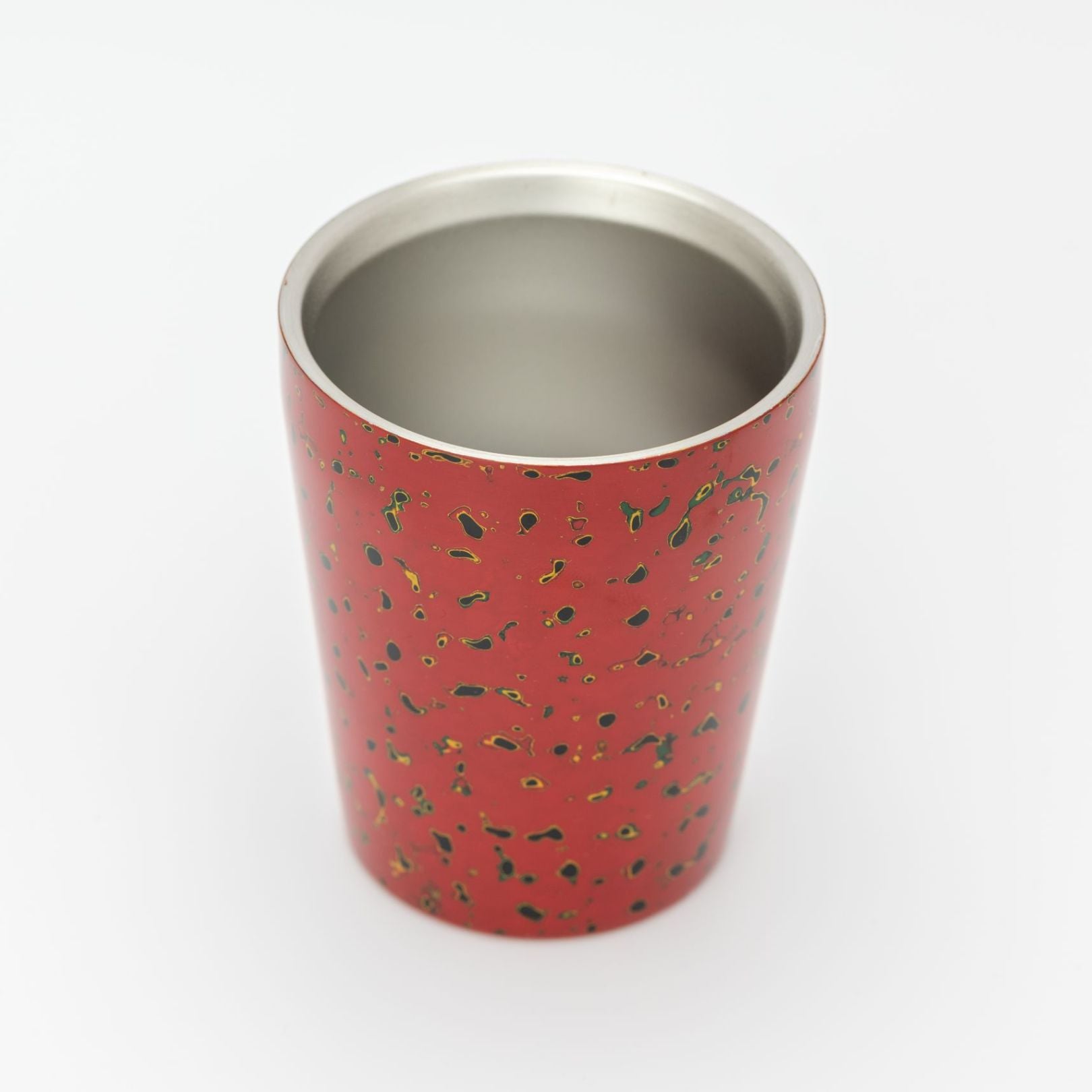 未使用品】 美濃 津軽塗 バカ塗り 花器 すぎうら よしのぶ 未使用品