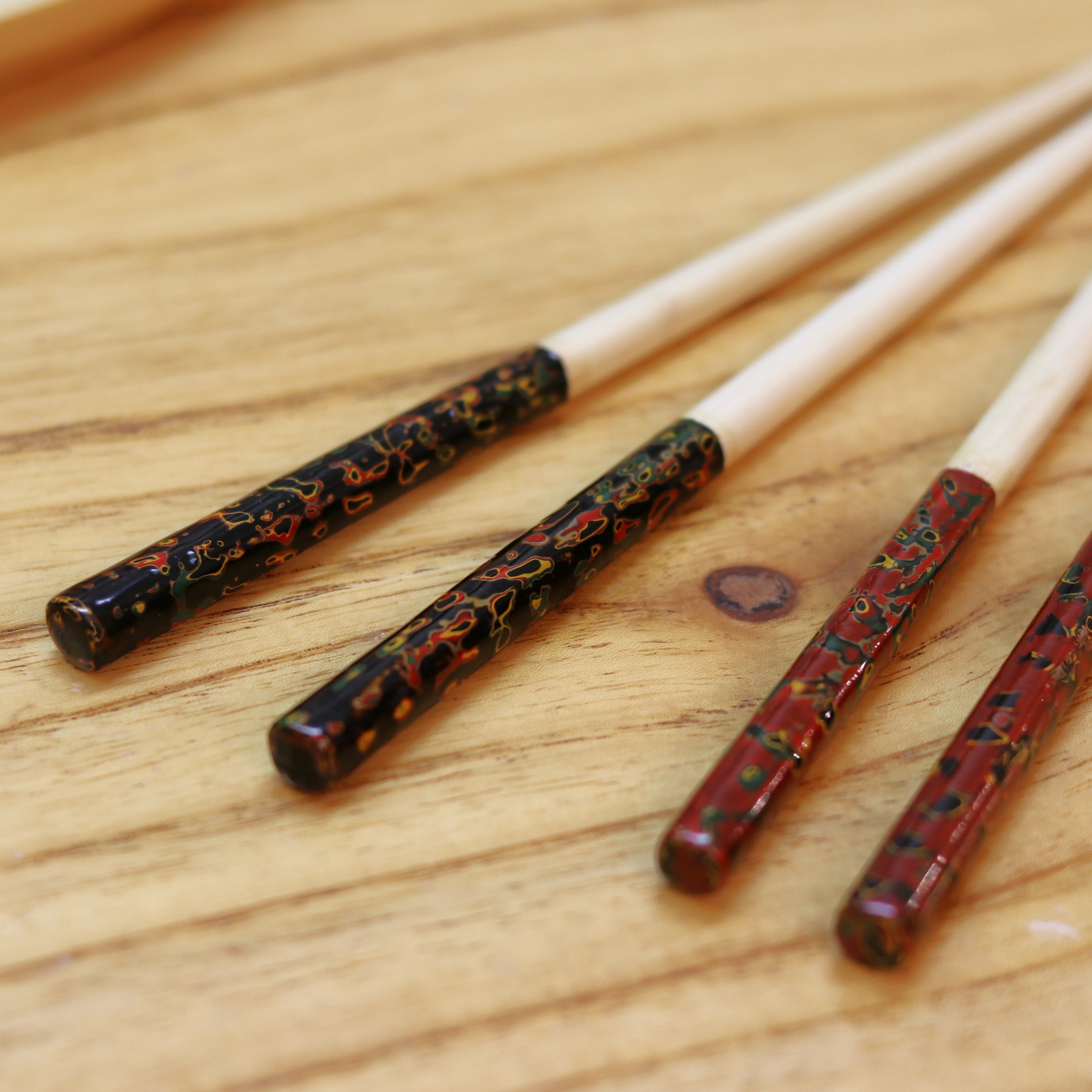 体験キット | 津軽塗お箸研ぎ出しキット | 津軽燈LAB