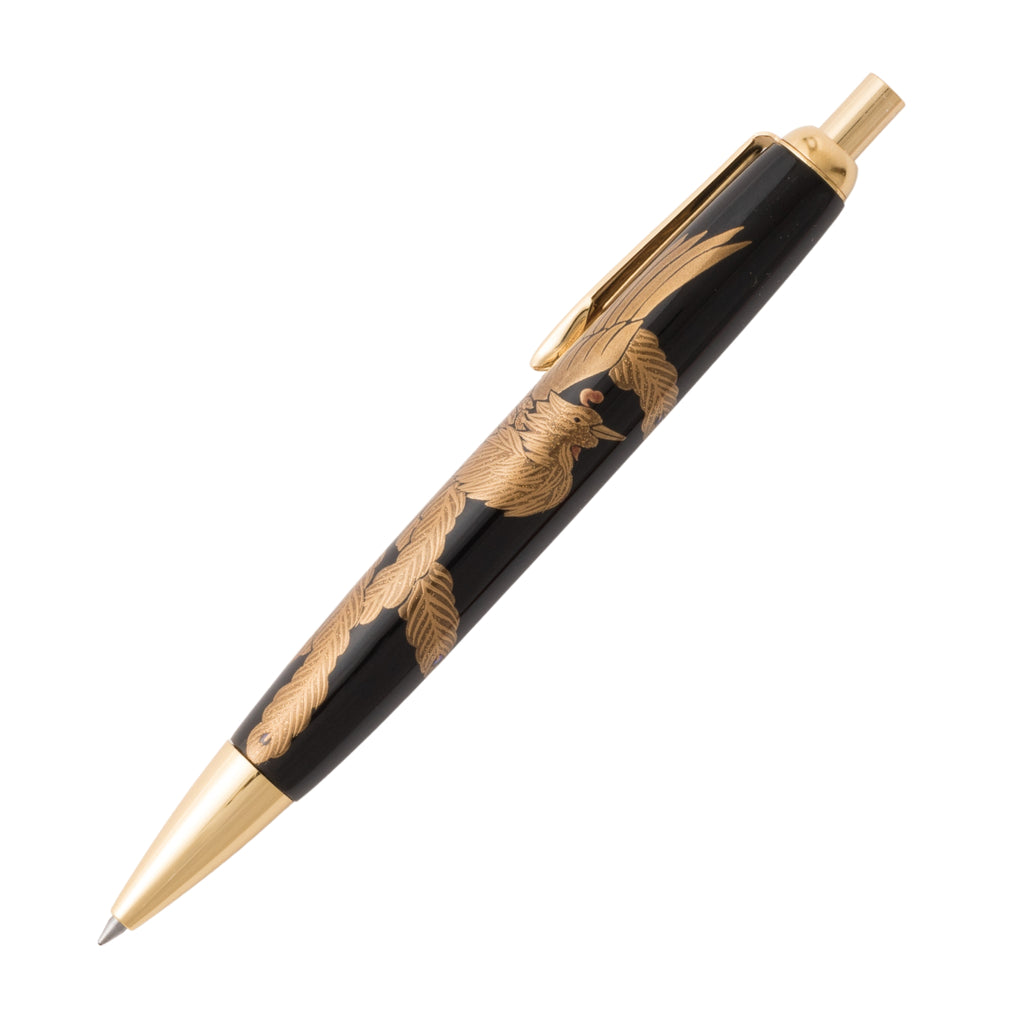 まえじゅう漆器 漆芸ボールペン 波 B 桐箱入 4L-612 文房具・オフィス用品