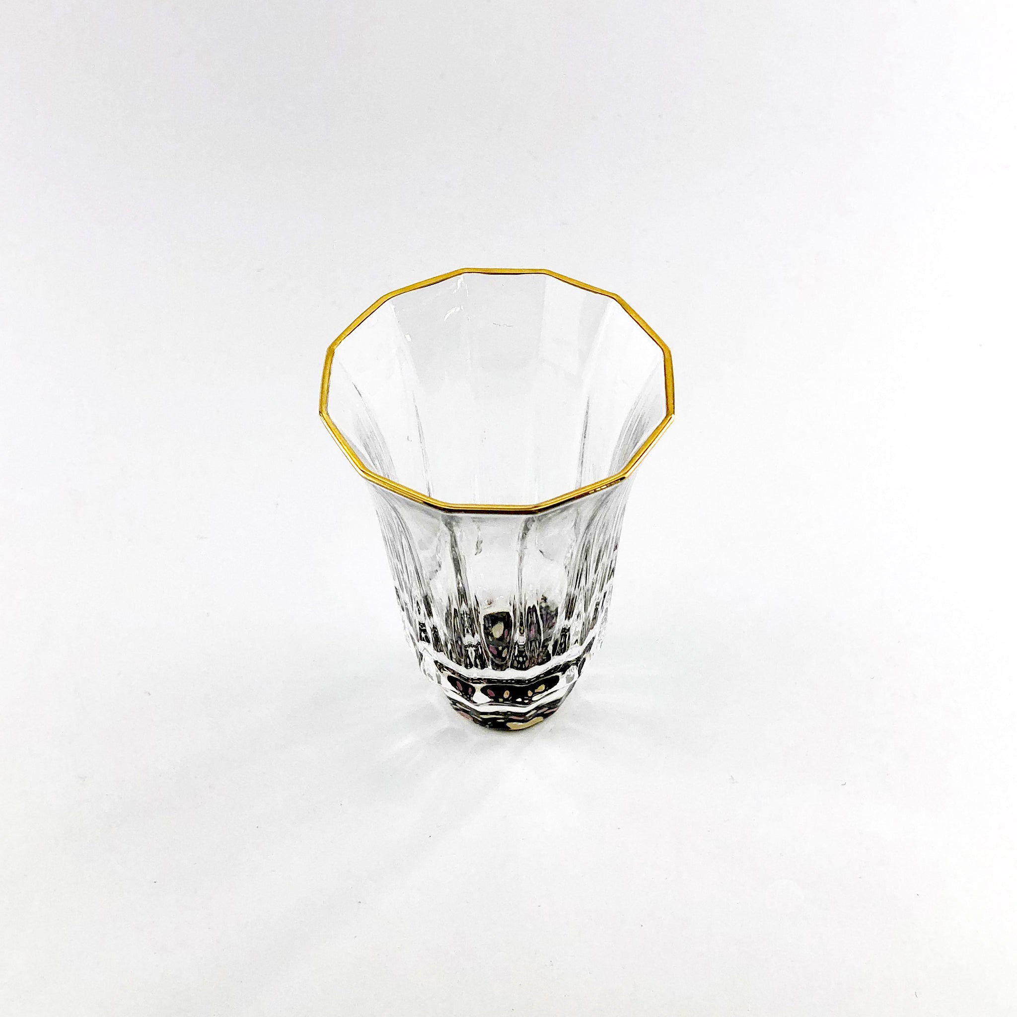 グラス 盃 | 金杯万華鏡 | 水玉 | 黒 | 天野漆器