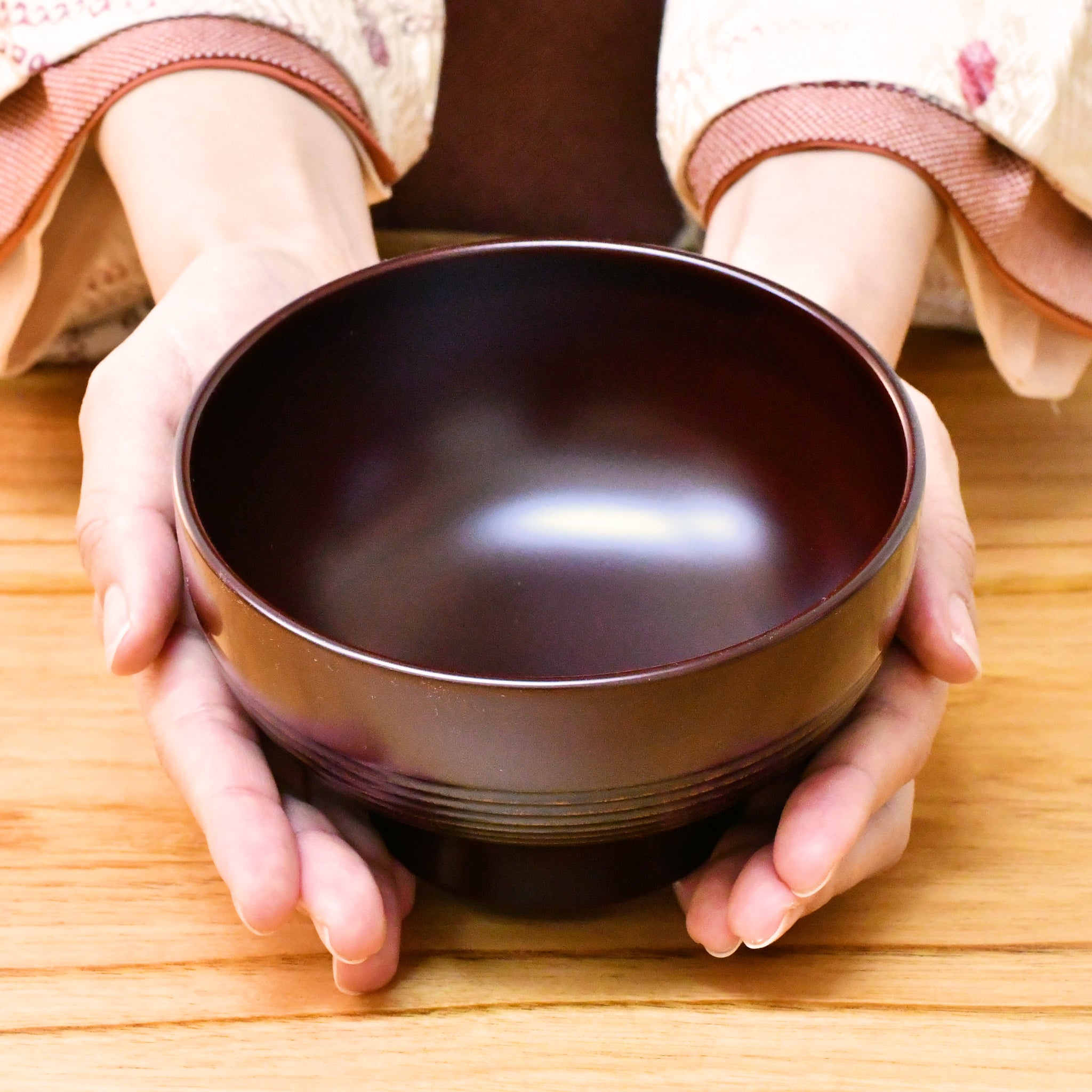 越前漆器 お椀 | 想椀 | 赤溜木地呂 | 土直漆器