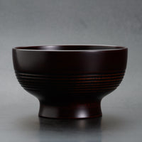越前漆器 お椀 | 想椀 | 赤溜木地呂 | 土直漆器