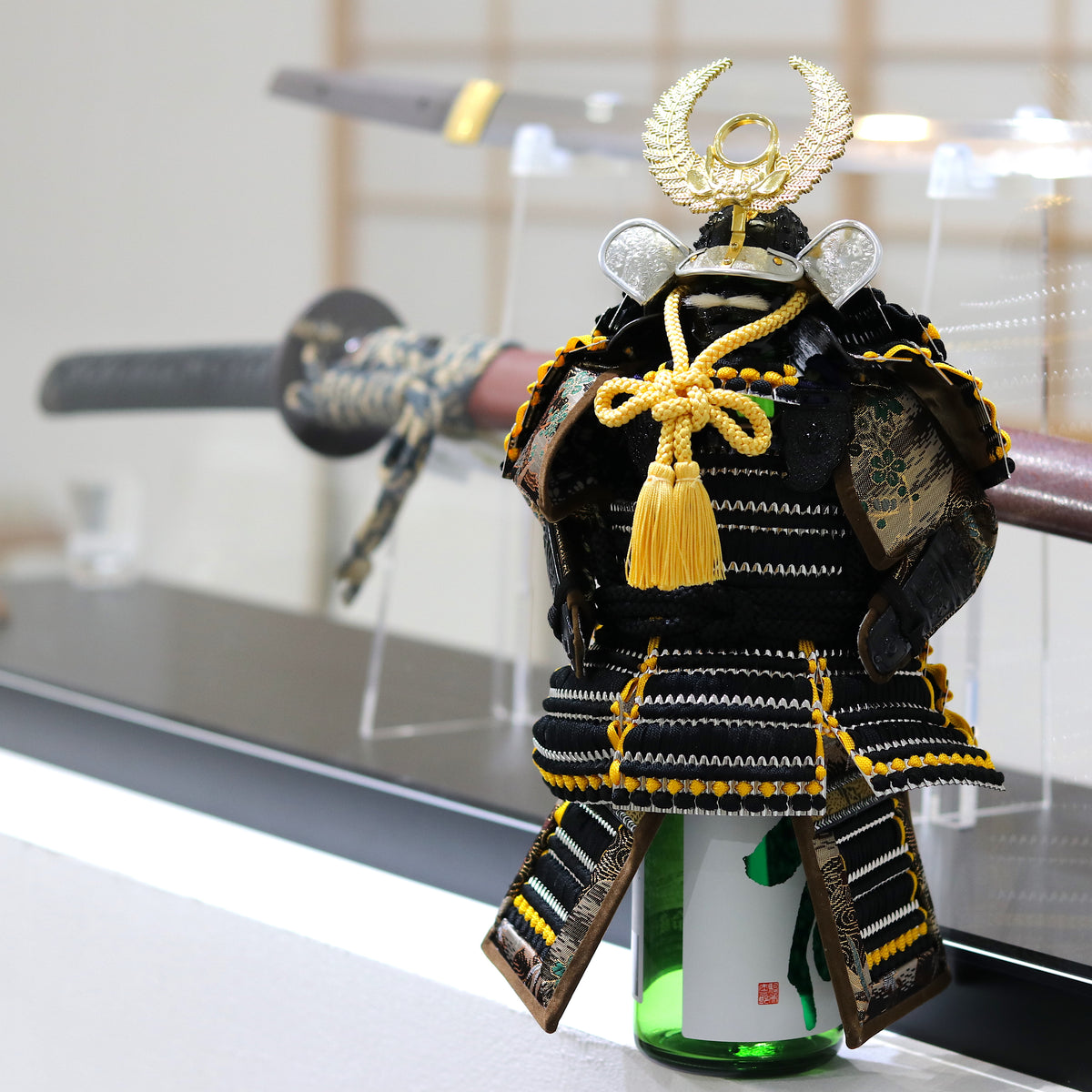 超希少】徳川家康 日本工芸堂 ボトルアーマー 一升瓶サイズ 受注