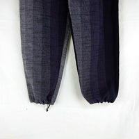 久留米絣 現代風もんぺ | グラデーション | 漆黒 S/M/L | 野村織物