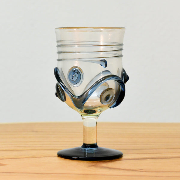 津軽びいどろ ワイングラス | 台付きグラス | 陸奥湾 | 北洋硝子