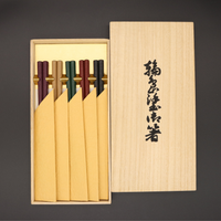 輪島塗 | 五膳入箸 乾漆 5色 | 大藤漆器店