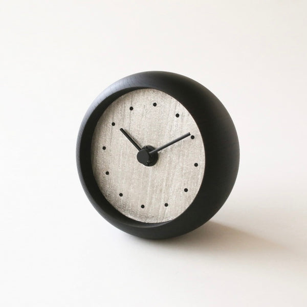 置時計 | 摺箔 | 白金(プラチナ) | 選べる木枠3種 | シーブレーン