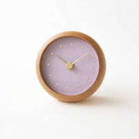 置時計 | こないろ | 藤紫 | 選べる木枠3種 | シーブレーン