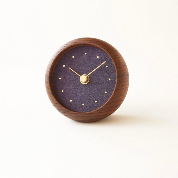 置時計 | こないろ | 古代紫 | 選べる木枠3種 | シーブレーン