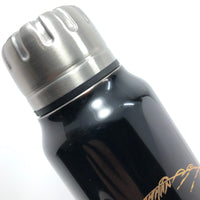越前塗り マグボトル | URUSHI umbrella bottle（うるしアンブレラボトル） | 鳥獣戯画 | 黒 | 土直漆器