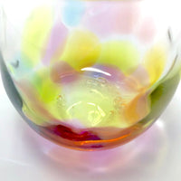 肥前びーどろ グラス |  虹色しずく型 | 副島硝子